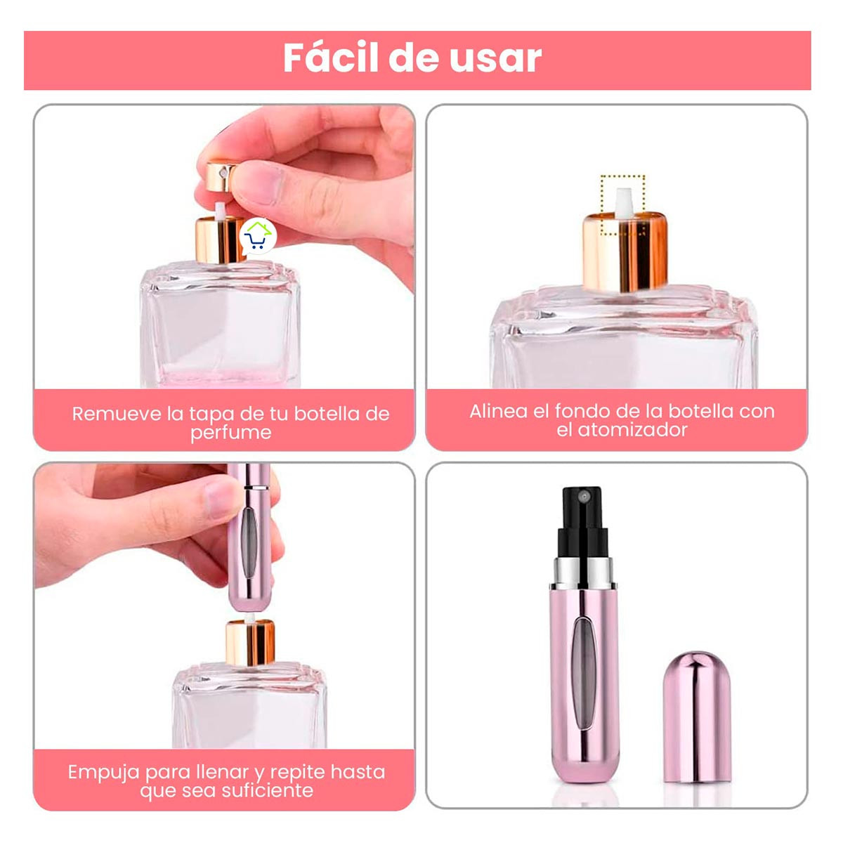 Miniatura 6 de Set x2 perfumeros Recargable 5ML